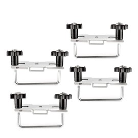 LST Roof Rack Mounting Set Roof Box 80 mm U-Bracket Roof Box Metal Bracket