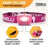 Foxelli LED Headlamp Flashlight for Adults & Kids, Running, Camping,