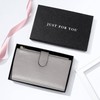 ZRTARY Wallets for Women RFID Blocking Leather Slim Bifold Multi