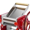 OCASAMI Commercial Hand-cranked Noodle Machine, Stainless Steel Fresh Noodle Press