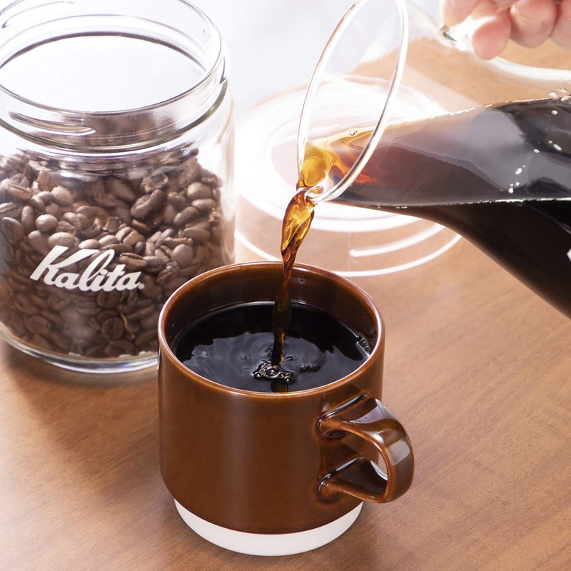 Kalita Seamless Coffee Server, Thermal, Heat Resistant Glass, For 1-2