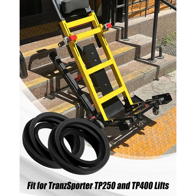 TP250 51" V Ladder Hoist Drive Belts Fit for TranzSporter