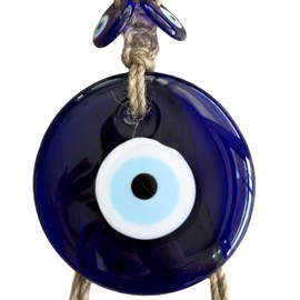 Evil Eye,Turkish Eye, Lucky Eye, Evil Eye Wall Hanging, Nazar Amulet, Lucky Amulet (10 x 32 cm)