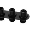 AC Bulkhead Billet Aluminium Alloy Universal 4 Ports Air Conditioning