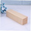 Operitacx 10pcs Small Wooden Plank Craft Natural Basswood Blocks for