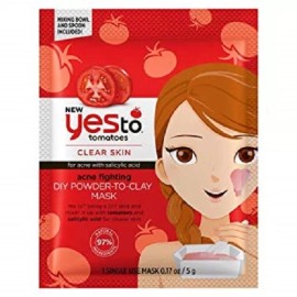 Yes To Tomatoes for Breakout Prone Skin DIY Powder to Clay Mask 1 Ct.