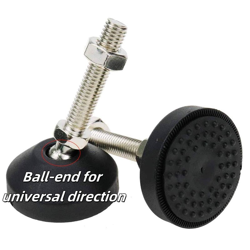 LC LICTOP M12x50mm Leveling Feet, 2.83 Inch Height & 880
