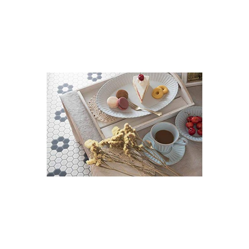 Yamani 42190469 Cup Saucer, Light Blue, 8.1 fl oz (235