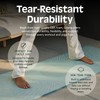 Retrospec Solana Yoga Mat 1" Thick w/Nylon Strap for Men