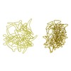 100pcs Shaped Paper Clips Pterosauria Yellow Dinosaur Shape Metal Portable