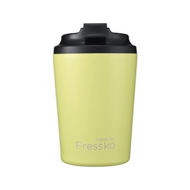 Fressko Bino Reusable Coffee Cup, 8 oz Capacity, Sherbert