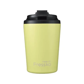 Fressko Bino Reusable Coffee Cup, 8 oz Capacity, Sherbert