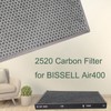 Replacement 400 Filter for Bissell Air400-2521 Pre, 2520 Active Carbon