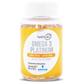 OMEGA 3 PLATINUM, 60 cápsulas
