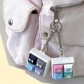 bag decoration crooked dinosaur space / 가방장식 삐뚤빼뚤 공룡 우주