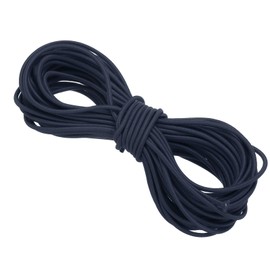 PATIKIL Bungee Cord Elastic Cord Heavy Stretch String Rope 3/32" 11 Yards(2.5mm x 10m) Navy Blue for Crafting DIY Sewing Hook Straps Camping Tie Down Strap