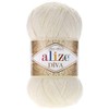 Alize Diva Silk Effect 100% Microfiber Acrylic Yarn 1 Ball/Skein