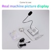DESHUN Window intercom, Window Speakers, Dual-Way Window Counter intercom Microphone,