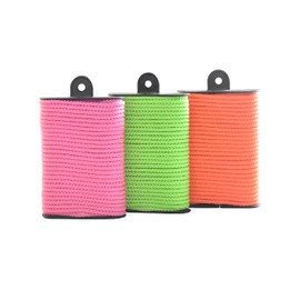 Tether Tite Utility Rope Diamond Braided 1/8" x45' Polypropylene Rope (300lbs) Multifuncture Rope for Marine,Camping,Household,Fishing,DIY