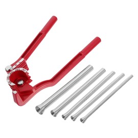 jojofuny Manual Tubing Bender Kit Slot Design for Air Conditioning Copper Aluminum Pipes High Precision Bending Tool for Efficient Operation Bends