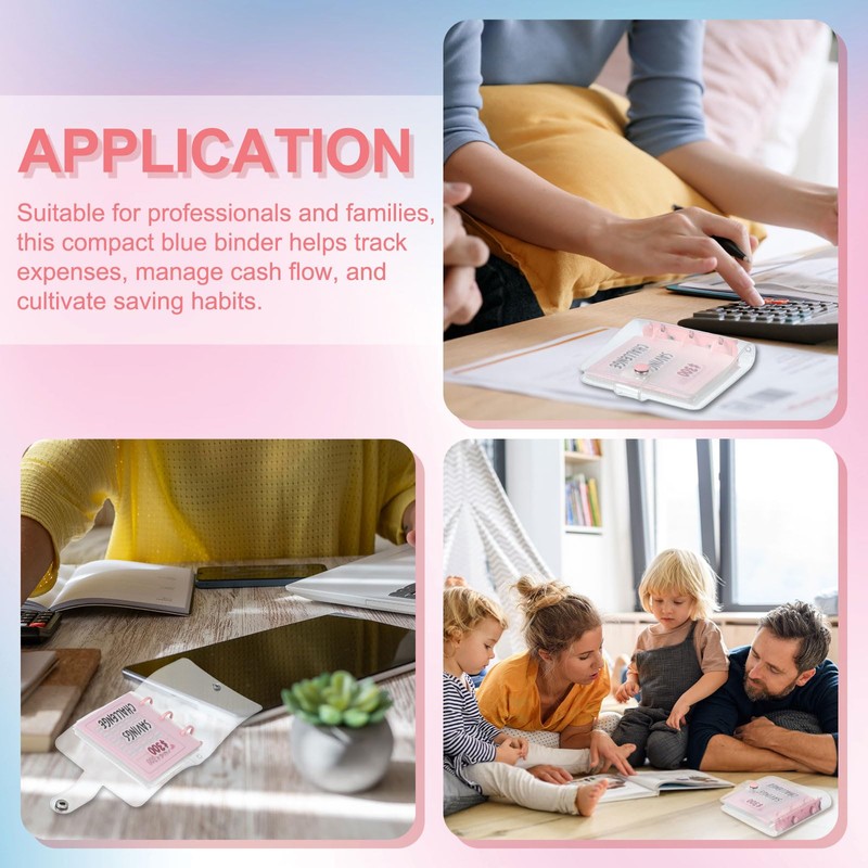 PATIKIL 1000 USD Savings Challenge Book with 25 Pages Budget