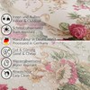 Fabric Tablecloth Washable Table Linen Tablecloth Cotton Polyester Roses 100