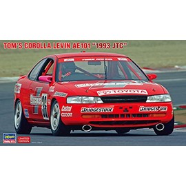 Hasegawa 1/24 Toms Corolla Levin AE101 1993 JTC Plastic Model 20542