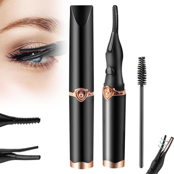Heated Eyelash Curlers,Heated Eyelash Curlers, 2025 Rechargeable Heated Eyelash Curler