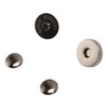 50 Sets Magnetic Button Clasp Snaps 18x5mm High Hardness Alloy