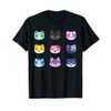 Meemeow Cats Plush Squishy Birthday Decorations T-Shirt