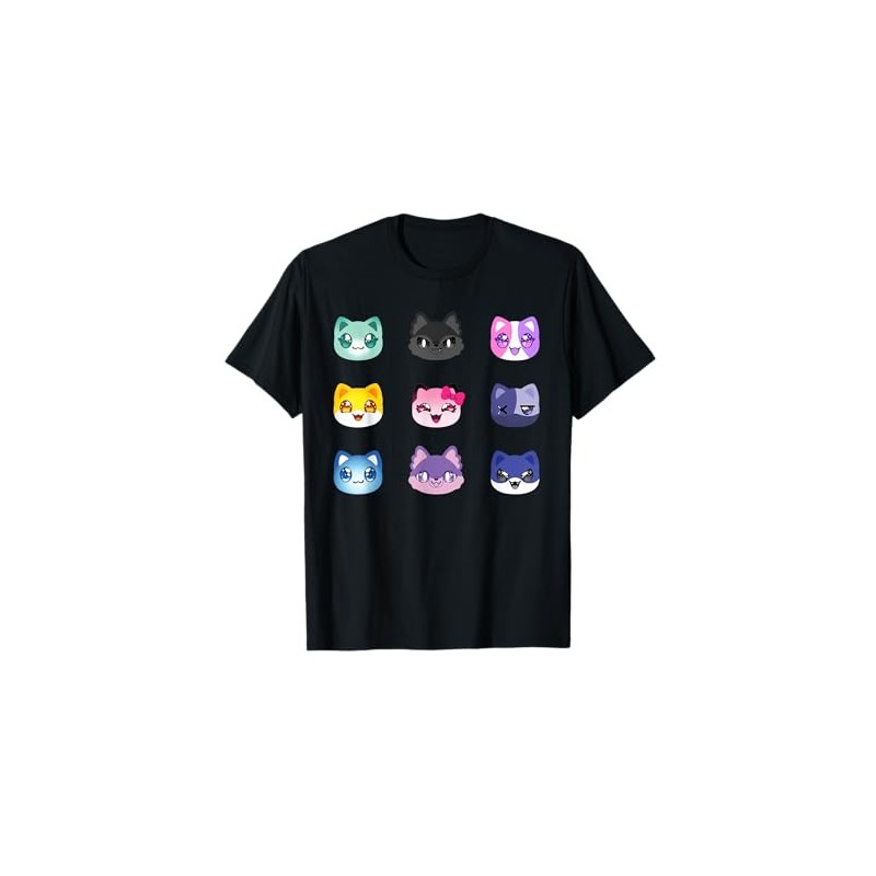 Meemeow Cats Plush Squishy Birthday Decorations T-Shirt