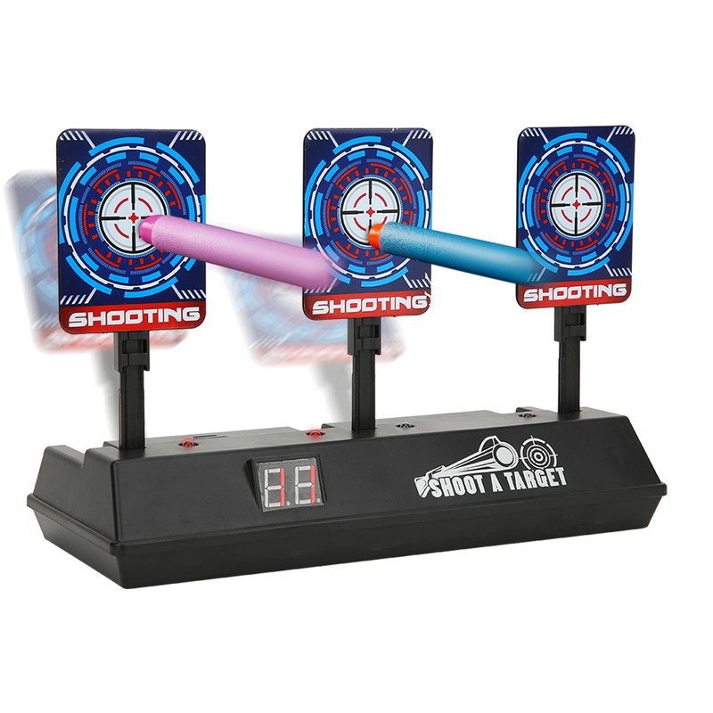 Soft Water Bomb Shooting Toy Sound Light Electronic Scoring Automatic