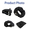 2 Pcs Wheelchair Tire Cover, Waterproof Wheel Covers, Black Wheel