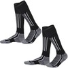 FQZMQBQ Men's Ski Socks, Thick, Long, Cold Protection, For Snowboarding,
