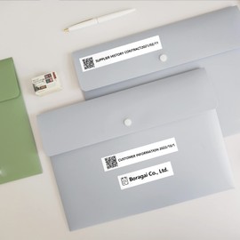 Thermal Tape Compatible with MAKEID L1 Q1 E1 Label Printer, Thermal Label Tape for PRT/HPRT Qutie Label Printer, Waterproof DIY Label Paper, 15mm x 4m (White, 1 Roll)