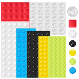 245PCS Bump Dots for Visually Impaired, Assorted Styles Braille Stickers, Low Vision Aids Adhesive Bump Dots Tactile Stickers for Blind, Elderly, Braille Bump Stickers