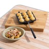 Logos 81062244 Takoyaki Ball Maker, Black, Approx. Width 14.0 x