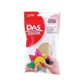 DAS Color Modeling Clay 150g (5.3oz) Air-Hardening in Resealable Bag, Gold (00401)