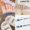 Other artificial toenails with magnetic nail pedicure pedicure tips, pedicure pedi tips - 76 / 기타 자석네일 패디큐어 패디팁 붙이는 인조발톱, 패디큐어 패디팁 - 76