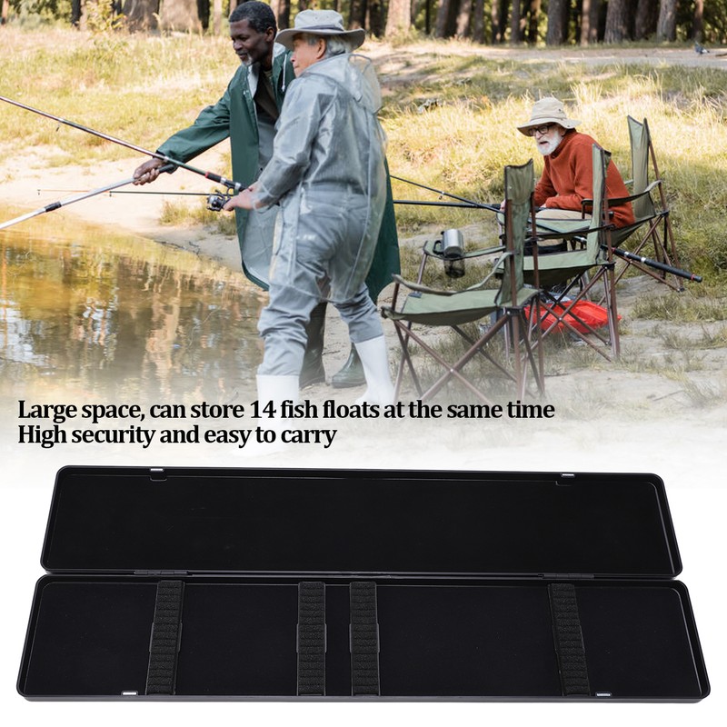 Plastic Floats Storage Box Large Capacity Fishing Float Bobber Case