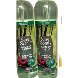 Sure Scents 💚 BAMBOO LOTTUS NON AEROSOL Air-Freshener Room Mist 9.47fl.oz-2 🤩