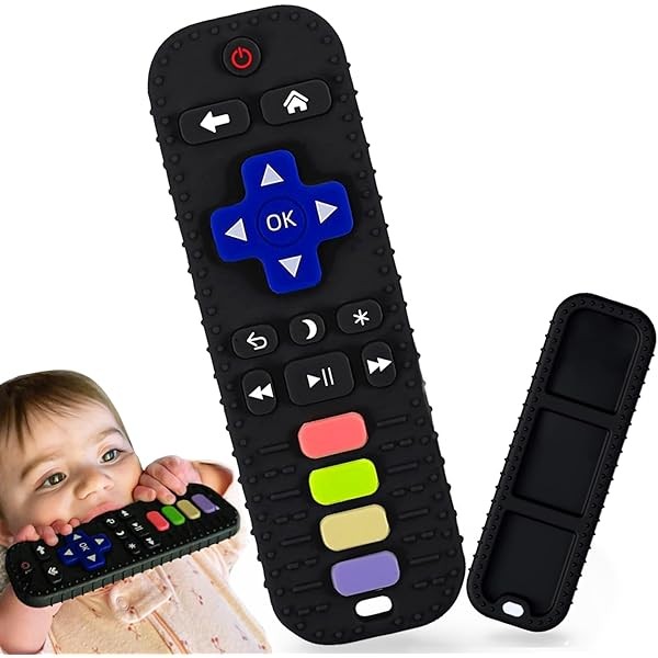 Baby Teething Toys, Silicone Teethers Toys for Babies 0-24 Months,