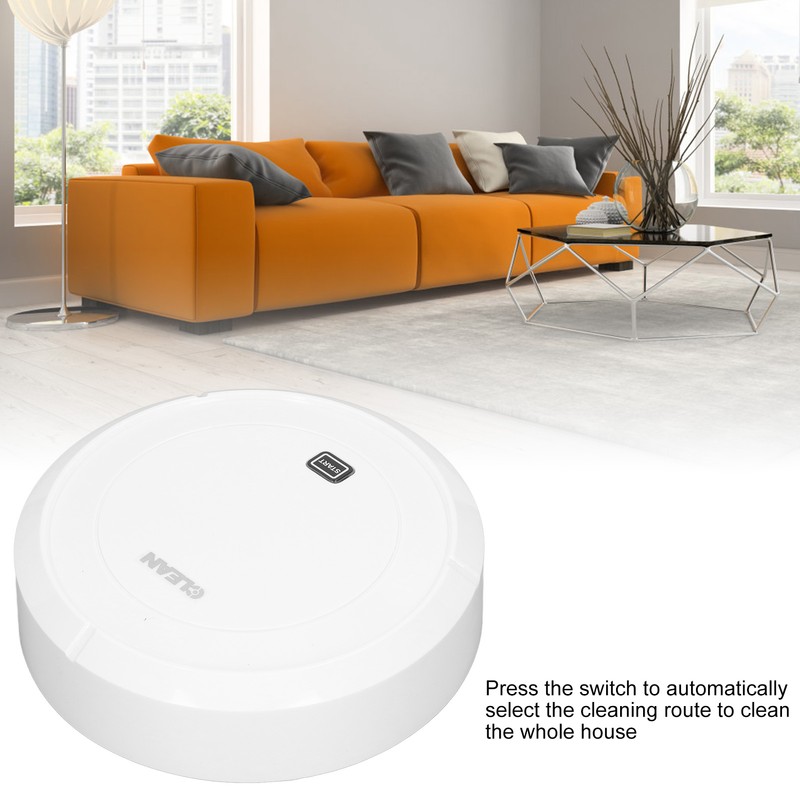 Household Intelligent Sweeping Robot 1200Pa Large Suction Mini Sweeper USB