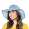 Mayser Janell Rollable Floppy Hat Straw Hat Beach Hat (One