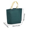 Reusable Tote Bags With Handles,Portable Non-Woven Fabric Conference Bags |