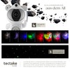 tectake® LED Sternenhimmel Projektor, Galaxy Light, Nachtlicht Galaxy Projector, Lichtprojektor,