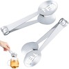 2Pcs Tea Bag Squeezer Made of Food Stainless Steel Teabag