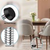 Pack of 16 Adjustable Furniture Feet, M6 x 20 x