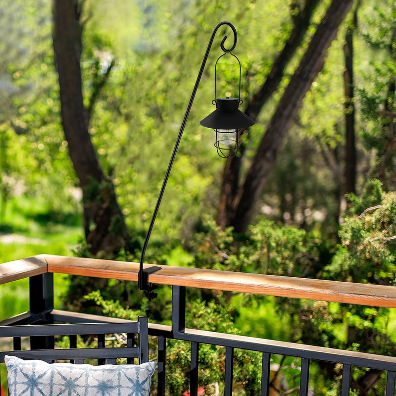 MIXXIDEA Heavy Duty Deck Rail Pole Deck Hook, Extensible and