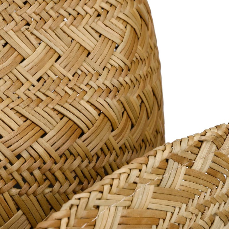 Lipodo Tencova Western Straw Hat - Natural Colour Hat -